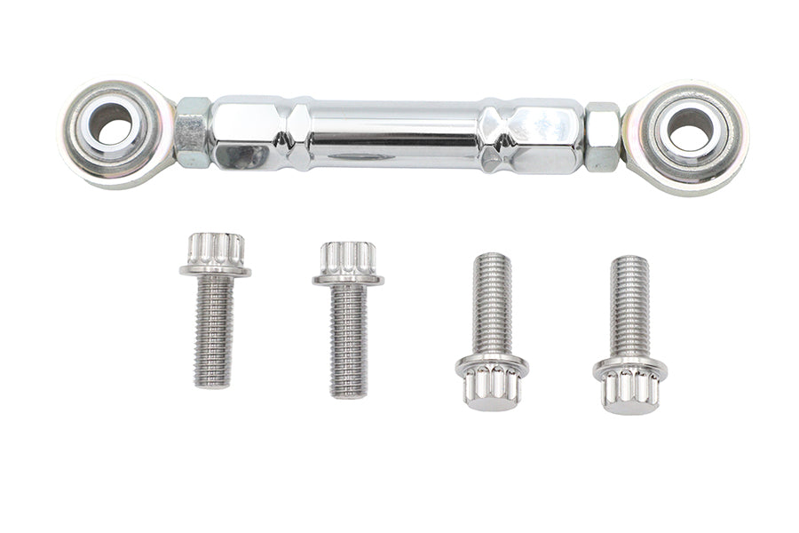 V-Twin 79075 Chrome Alloy Shifter Linkage Kit for Harley-Davidson FXD and FXR