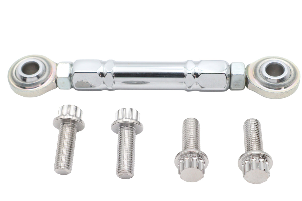 V-Twin 79075 Chrome Alloy Shifter Linkage Kit for Harley-Davidson FXD and FXR