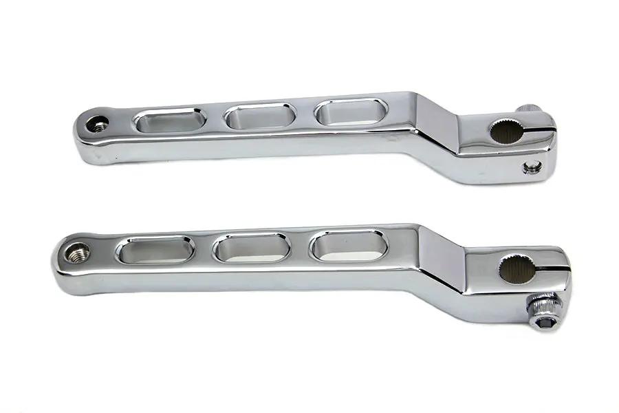 V-Twin Chrome Heel Toe Shifter Set for Harley Davidson FLST (1986-1995) by V-Twin