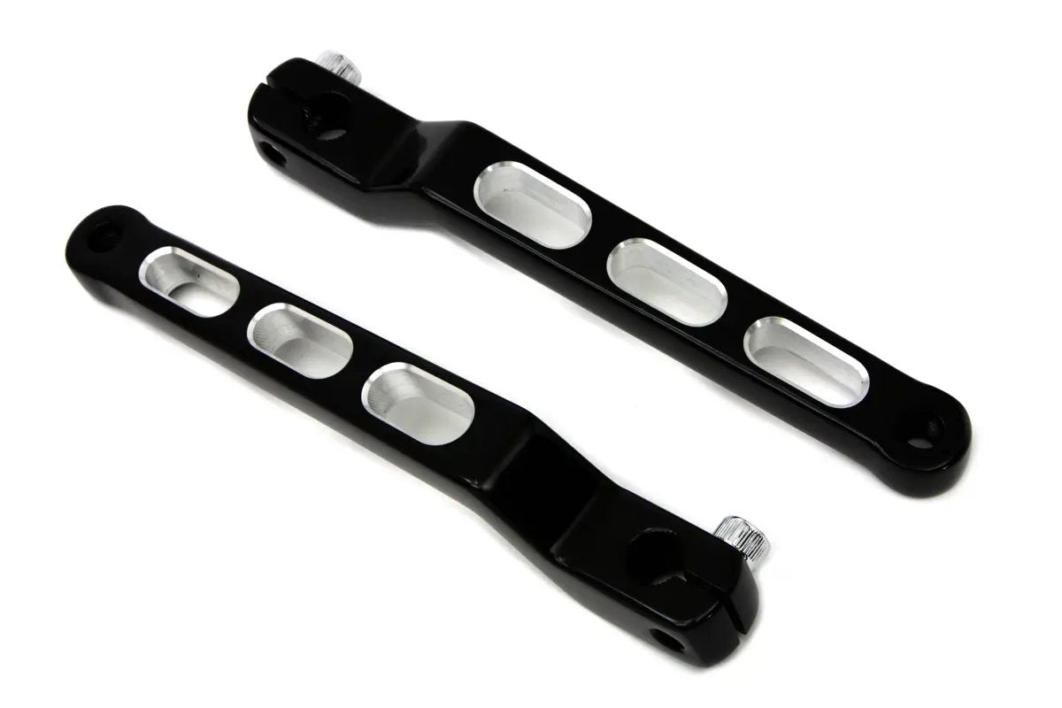 V-Twin Heel Toe Shifter Set Black for Harley Davidson FLST (1986-1995) by V-Twin