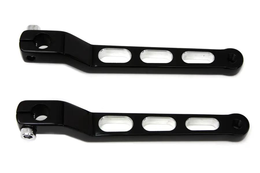 V-Twin Heel Toe Shifter Set Black for Harley Davidson FLST (1986-1995) by V-Twin