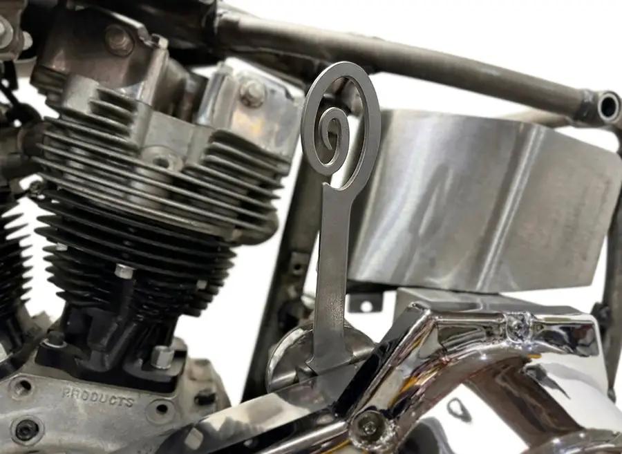 V-Twin Indian Larry Ratchet Jockey Shifter Lever for Harley Davidson FL Models by V-Twin