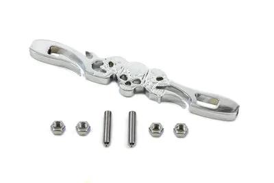 V-Twin Chrome Shifter Rod with Skull Style Design - Part 76486 by V-Twin