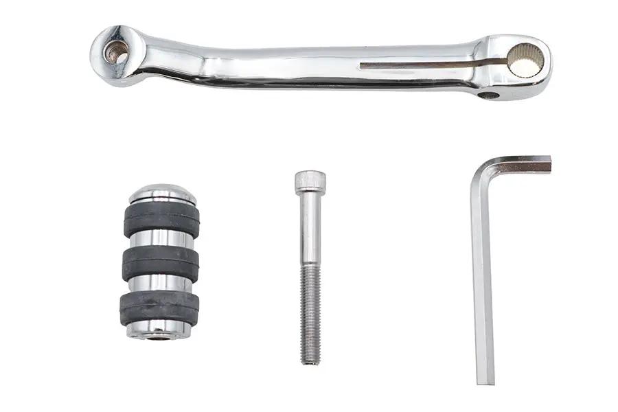 V-Twin Chrome Shifter Arm with Cats Paw Footpeg for Harley Davidson XL Models by V-Twin