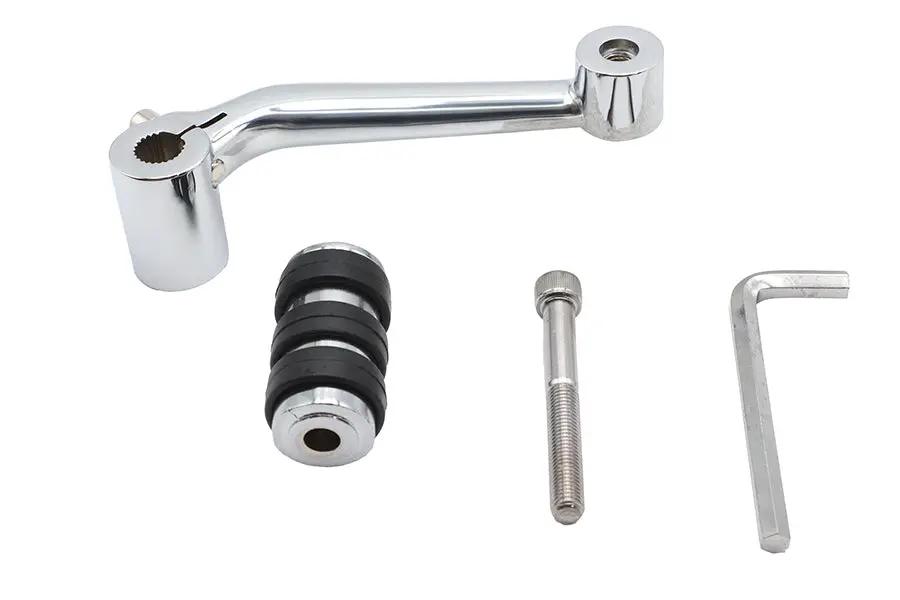 V-Twin Chrome Shifter Arm with Cats Paw Footpeg for Harley Davidson XL 1986-1990 by V-Twin
