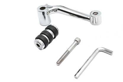 V-Twin Chrome Shifter Arm with Cats Paw Footpeg for Harley Davidson XL 1986-1990 by V-Twin