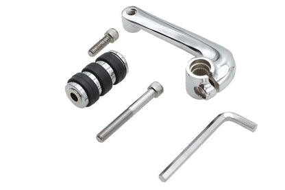 V-Twin Chrome Shifter Arm with Cats Paw Footpeg for Harley Davidson XL Models by V-Twin