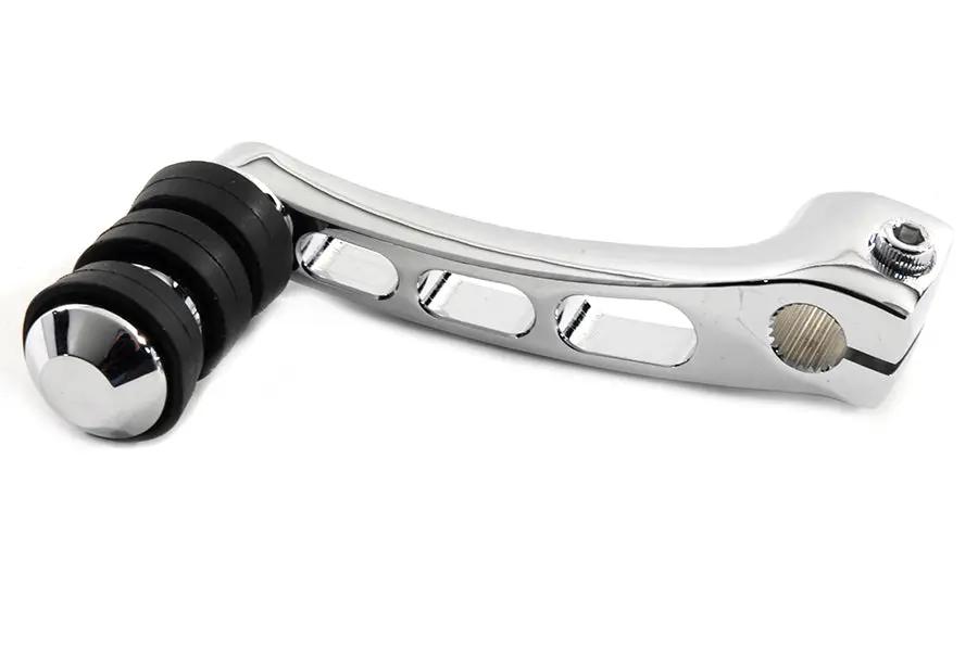 V-Twin Chrome Billet Shifter Arm with Cats Paw Footpeg for Harley Davidson XL Models by V-Twin