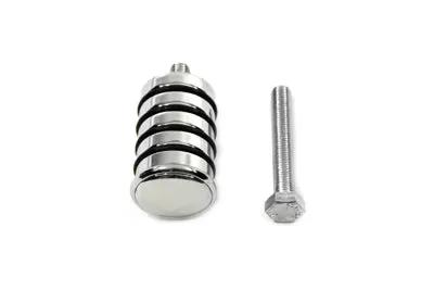 V-Twin Chrome Rotating O-Ring Style Shifter Footpeg with Short Stud for Harley Davidson by V-Twin