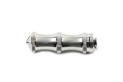 V-Twin Chrome Druid Shifter Footpeg with Short Stud for Harley Davidson by V-Twin