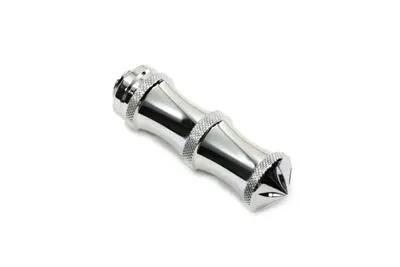 V-Twin Chrome Druid Shifter Footpeg with Short Stud for Harley Davidson by V-Twin