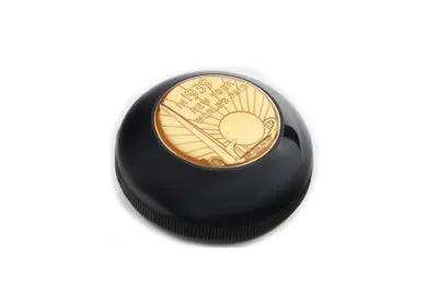 V-Twin Jockey Shifter Knob with Medallion Design - 1939 Worlds Fair Motif by V-Twin