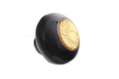 V-Twin Jockey Shifter Knob with Medallion Design - 1939 Worlds Fair Motif by V-Twin