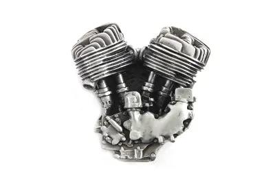 V-Twin Flathead Motor Shifter Knob with 3/8 Inch Thread - Aluminum Construction by V-Twin