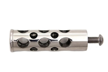 Wyatt Gatling Stainless Steel Swiss Cheese Shifter Footpeg for Harley Davidson by Wyatt Gatling