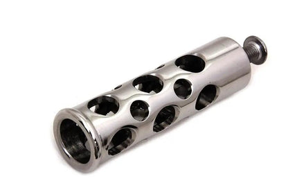 Wyatt Gatling Stainless Steel Swiss Cheese Shifter Footpeg for Harley Davidson by Wyatt Gatling
