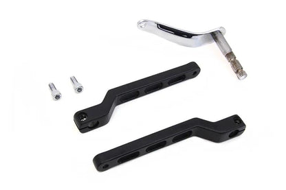 V-Twin Billet Style Heel Toe Shifter Lever Kit in Black for Harley Davidson FLDE & FLFB 2018-2024 by V-Twin
