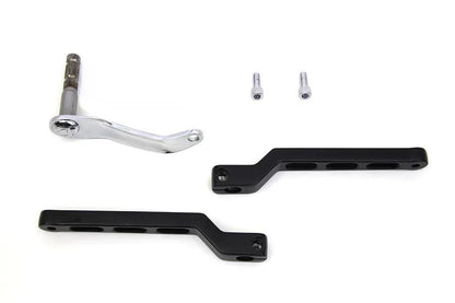 V-Twin Billet Style Heel Toe Shifter Lever Kit in Black for Harley Davidson FLDE & FLFB 2018-2024 by V-Twin