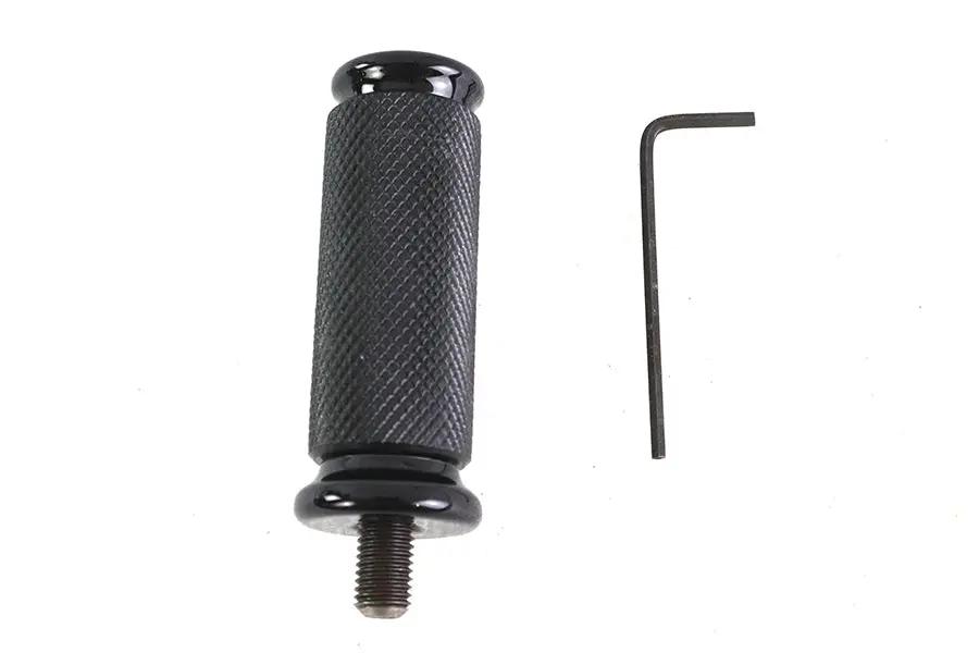 V-Twin 2.5 Inch Long Black Shifter Footpeg with Threaded Mount – Part 78927B by V-Twin