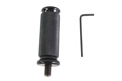 V-Twin 2.5 Inch Long Black Shifter Footpeg with Threaded Mount – Part 78927B by V-Twin