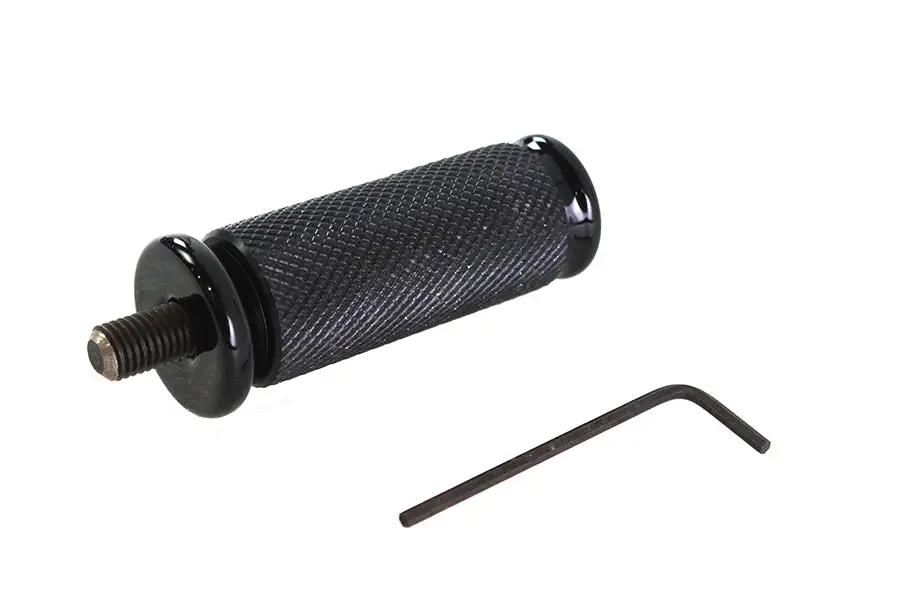 V-Twin 2.5 Inch Long Black Shifter Footpeg with Threaded Mount – Part 78927B by V-Twin