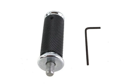 V-Twin 78927 2.5 Inch Long Shifter Footpeg with Chrome End Caps by V-Twin