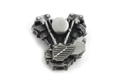V-Twin Knucklehead Motor Shifter Knob with Antique Silver Finish by V-Twin