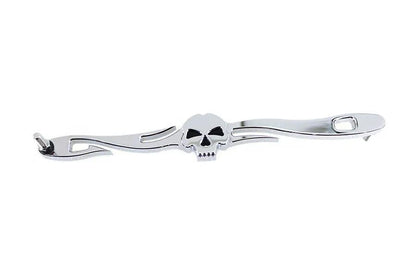 V-Twin Chrome Shifter Rod with Skull Design for Harley Davidson FLH 1986-1995 by V-Twin