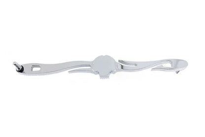 V-Twin Chrome Shifter Rod with Skull Design for Harley Davidson FLH 1986-1995 by V-Twin