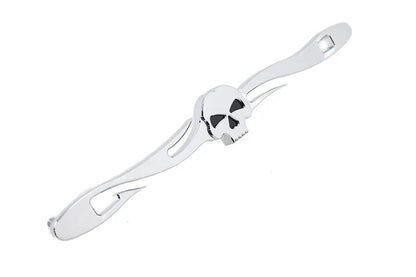 V-Twin Chrome Shifter Rod with Skull Design for Harley Davidson FLT Models by V-Twin