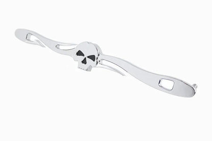 V-Twin Chrome Shifter Rod with Skull Design for Harley Davidson FLT Models by V-Twin