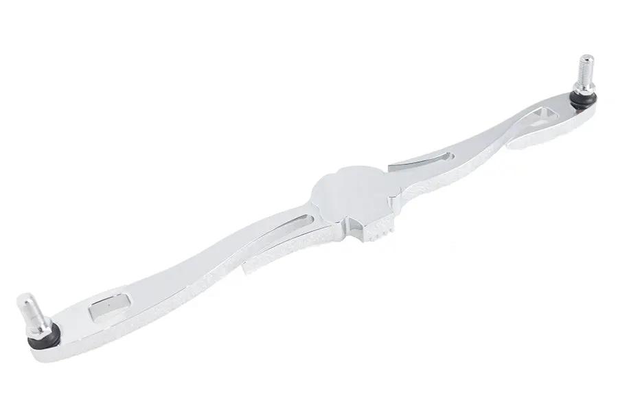 V-Twin Chrome Shifter Rod with Skull Design for Harley Davidson FLT Models by V-Twin