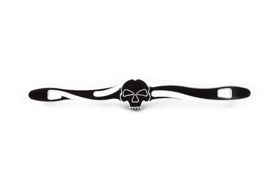 V-Twin Black Skull Style Shifter Rod for Harley Davidson FLT (Part #78290B) by V-Twin