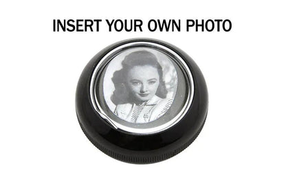 V-Twin Photo Shifter Knob with Convex Glass Lens and Internal Photo Opening by V-Twin