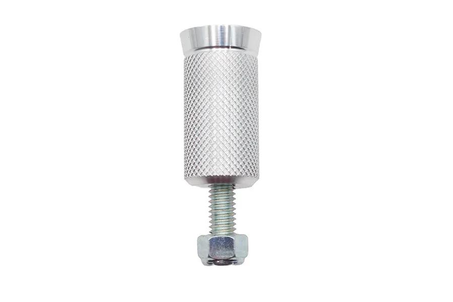 V-Twin Speedster Shifter Peg Alloy Part 78976P with Alloy Finish and Mounting Screw by V-Twin