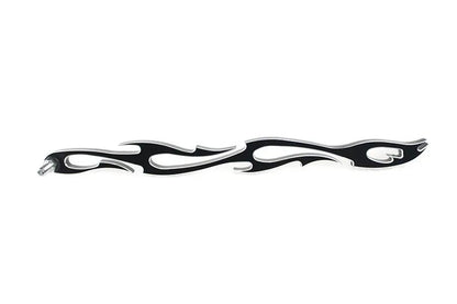 V-Twin Flame Style Black Shifter Rod for Harley Davidson FLT Models - Part #63222 by V-Twin