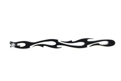 V-Twin Flame Style Black Shifter Rod for Harley Davidson FLT Models - Part #63222 by V-Twin