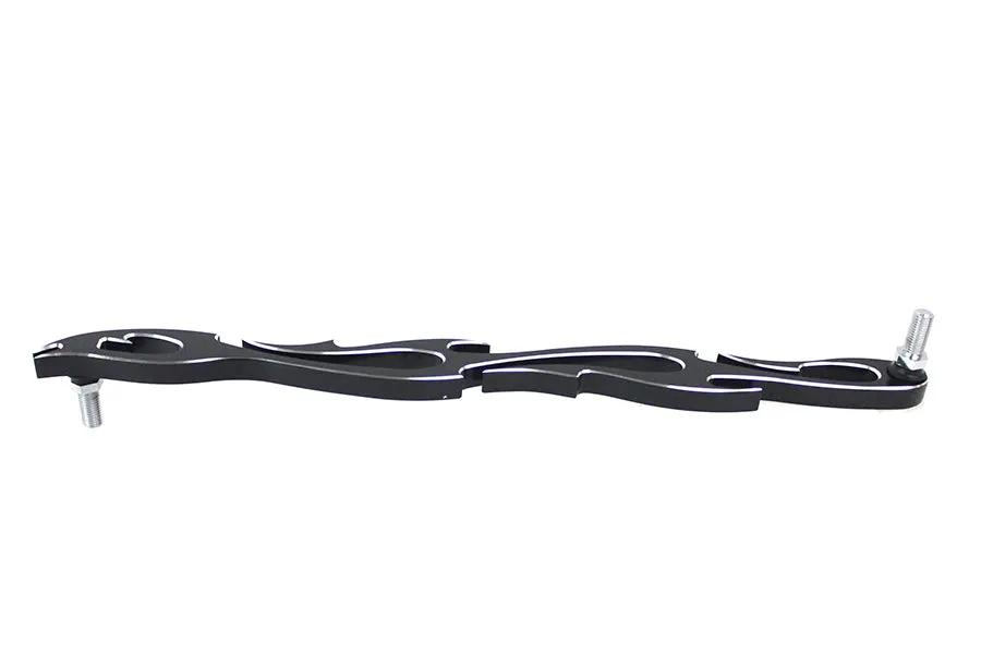 V-Twin Flame Style Black Shifter Rod for Harley Davidson FLT Models - Part #63222 by V-Twin