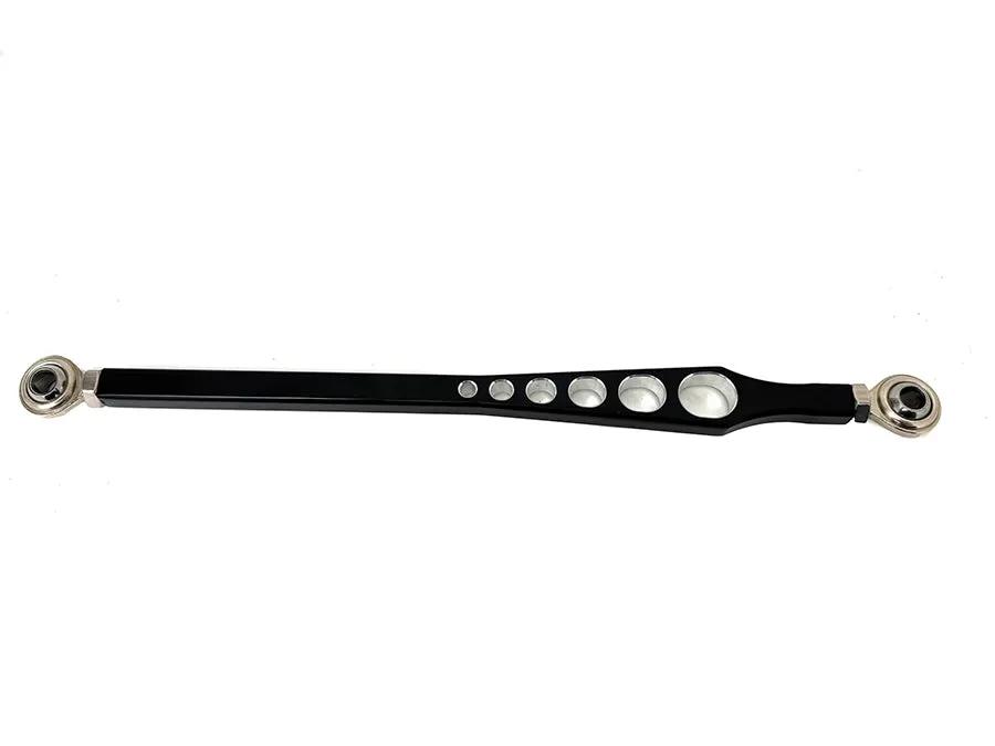 V-Twin 21-0854 12 inch Billet Shifter Rod Kit in Black for Harley Davidson FXST by V-Twin