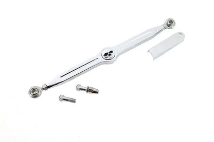 V-Twin 12 Inch Skull Shift Rod Kit Chrome for Harley Davidson FXST (1986-1995) by V-Twin