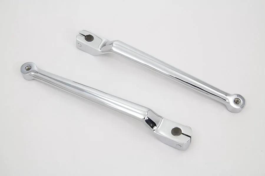 V-Twin Extended Shifter Lever Set Chrome for Harley Davidson FLST 1986-1995 by V-Twin