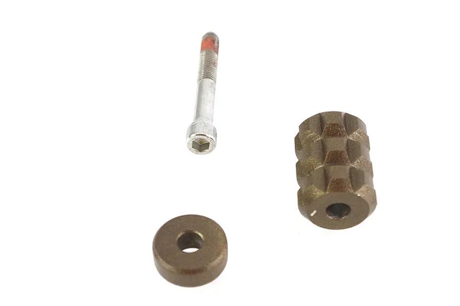 V-Twin Grate Shifter Footpeg Bronze - Part 78945 by V-Twin