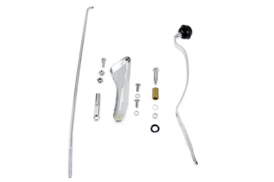 V-Twin Left Side Tank Hand Shifter Lever Kit for Harley Davidson FL (1947-1950) by V-Twin