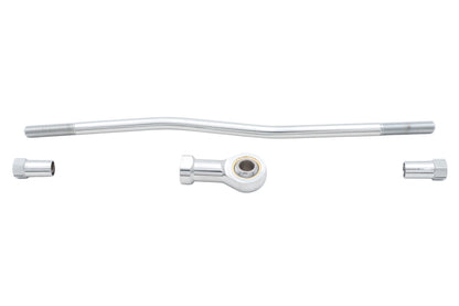 V-Twin Shifter Rod Kit with Chrome Finish - 9-7/8 Inch Length