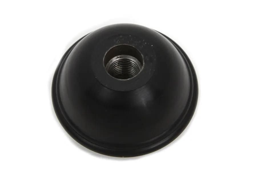 V-Twin Small Black Shifter Knob with Temperature Gauge for Harley Davidson FL (1941-1950) by V-Twin
