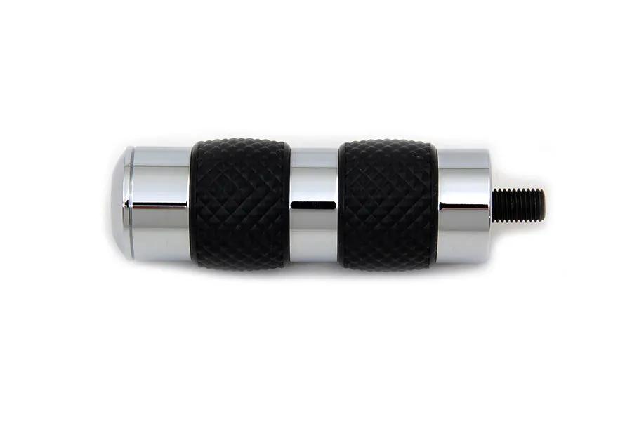 V-Twin Comfort Style Shifter Footpeg with 1/4 inch x 28 Stud for Harley Davidson Models by V-Twin