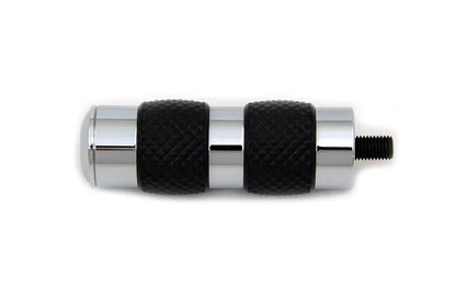 V-Twin Comfort Style Shifter Footpeg with 1/4 inch x 28 Stud for Harley Davidson Models by V-Twin