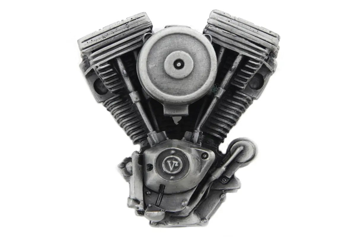 V-Twin Evolution Motor Shifter Knob with 3/8 x 24 Threads for Harley Davidson FL Models by V-Twin