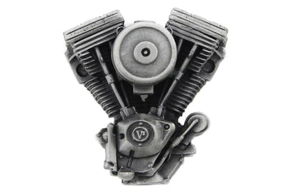 V-Twin Evolution Motor Shifter Knob with 3/8 x 24 Threads for Harley Davidson FL Models by V-Twin