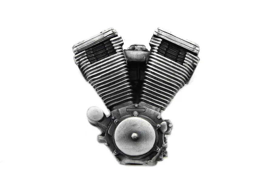 V-Twin Evolution Motor Shifter Knob with 3/8 x 24 Threads for Harley Davidson FL Models by V-Twin